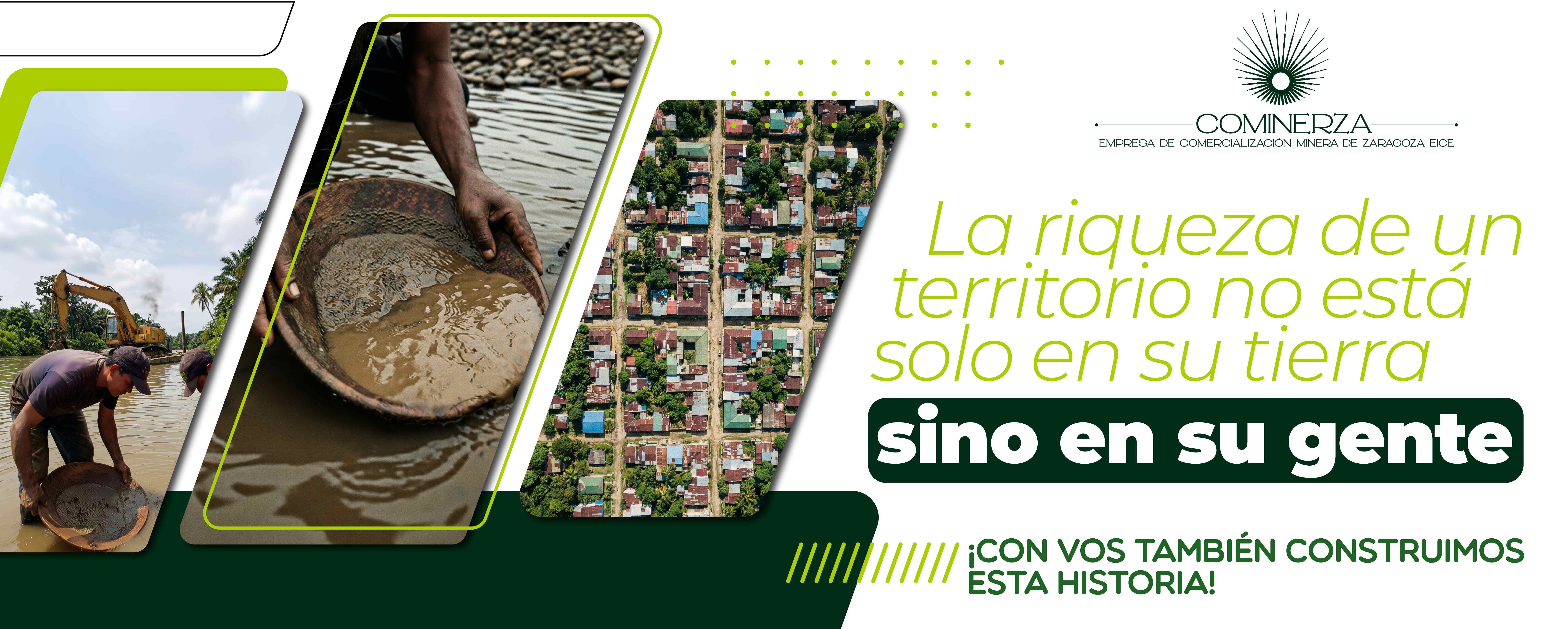 La riqueza de un territorio no está solo en su tierra sino en su gente - Con vos también construimos esta historia